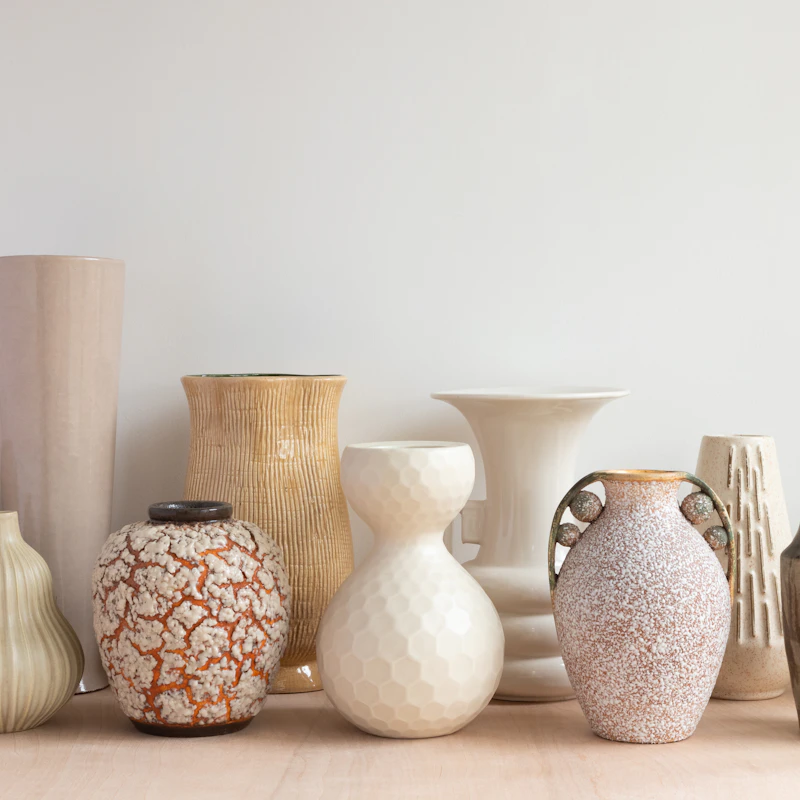 Matte Ceramic Vase Duo β Home & Kitchen at Peasley Store