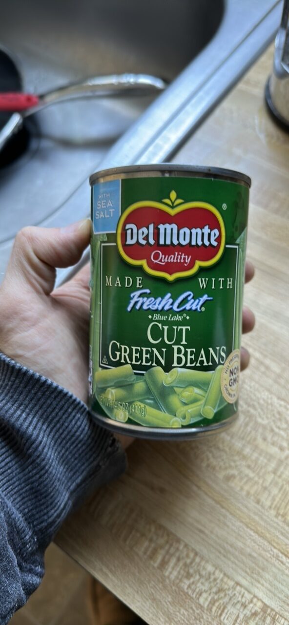Del Monte Canned Vegetables Green Beans 14.5 oz